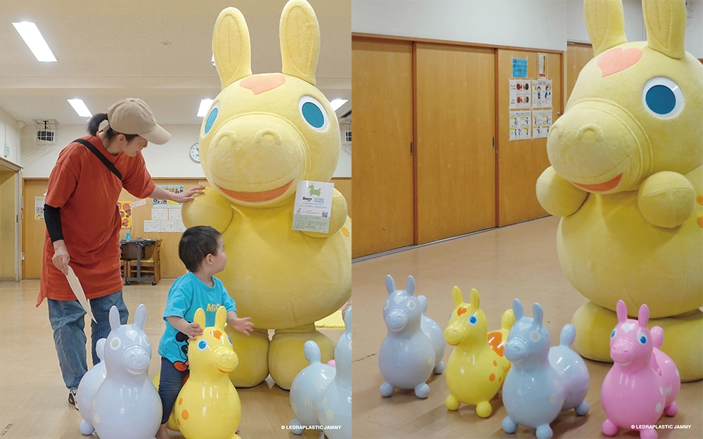 品川区SDGs宣言 品川区の児童センターにロディがやってきた